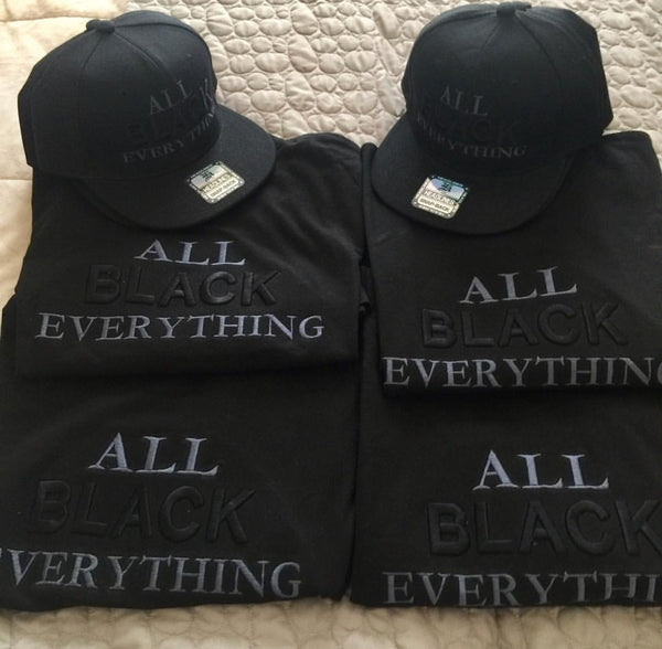 ABE- All Black Everything "Embroidery"