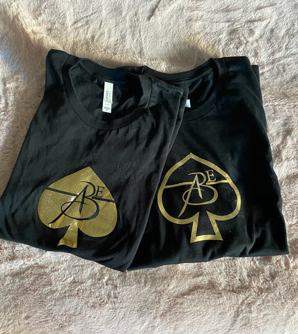 Black (Gold Ace) & Trace T-Shirt