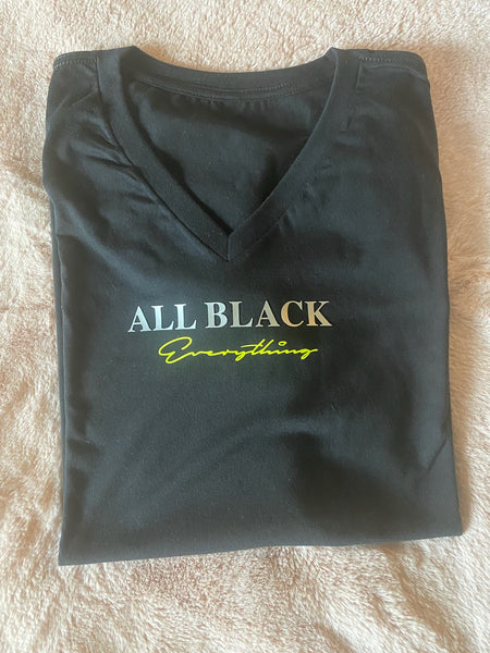 Signature Edition (Black) V-Neck T-Shirt