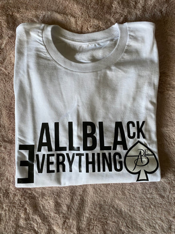 Black Jayden Brand (White) T-Shirt
